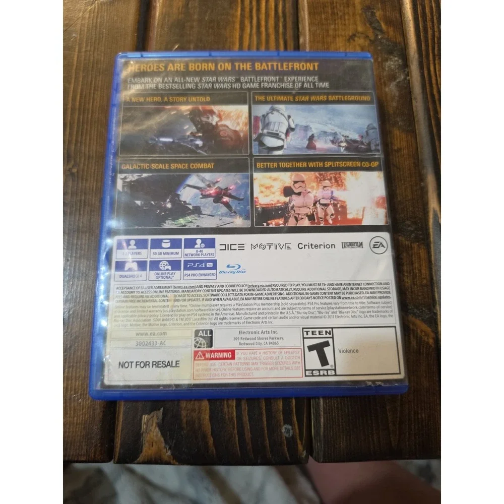 Star Wars Battlefront II (PlayStation‎ 4 USED)